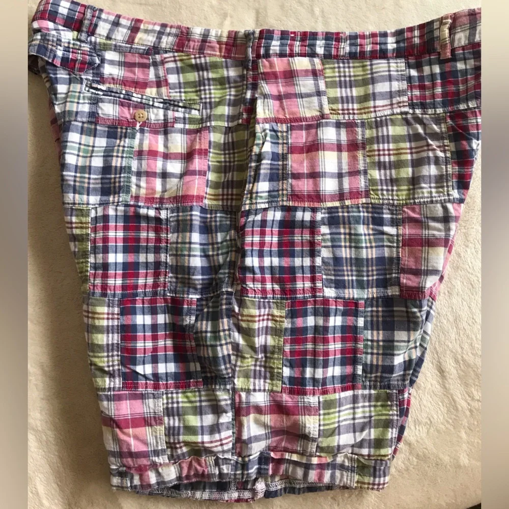 CUSTOM Polo Ralph Lauren Cape Cod Patchwork Madras Shorts